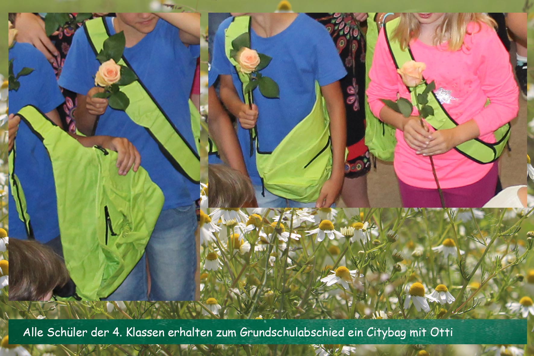 Abschiedsgeschenke der Klasse 4